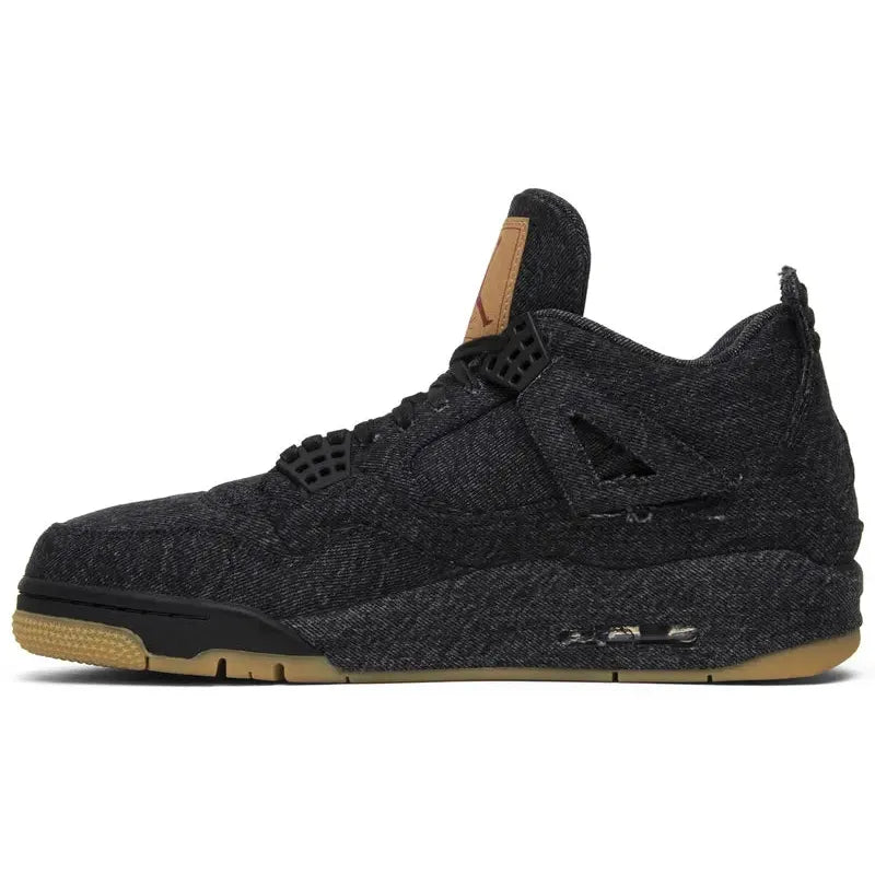 Jordan 4 Retro Levi's Black (Blank Tag) - Im Your Wardrobe