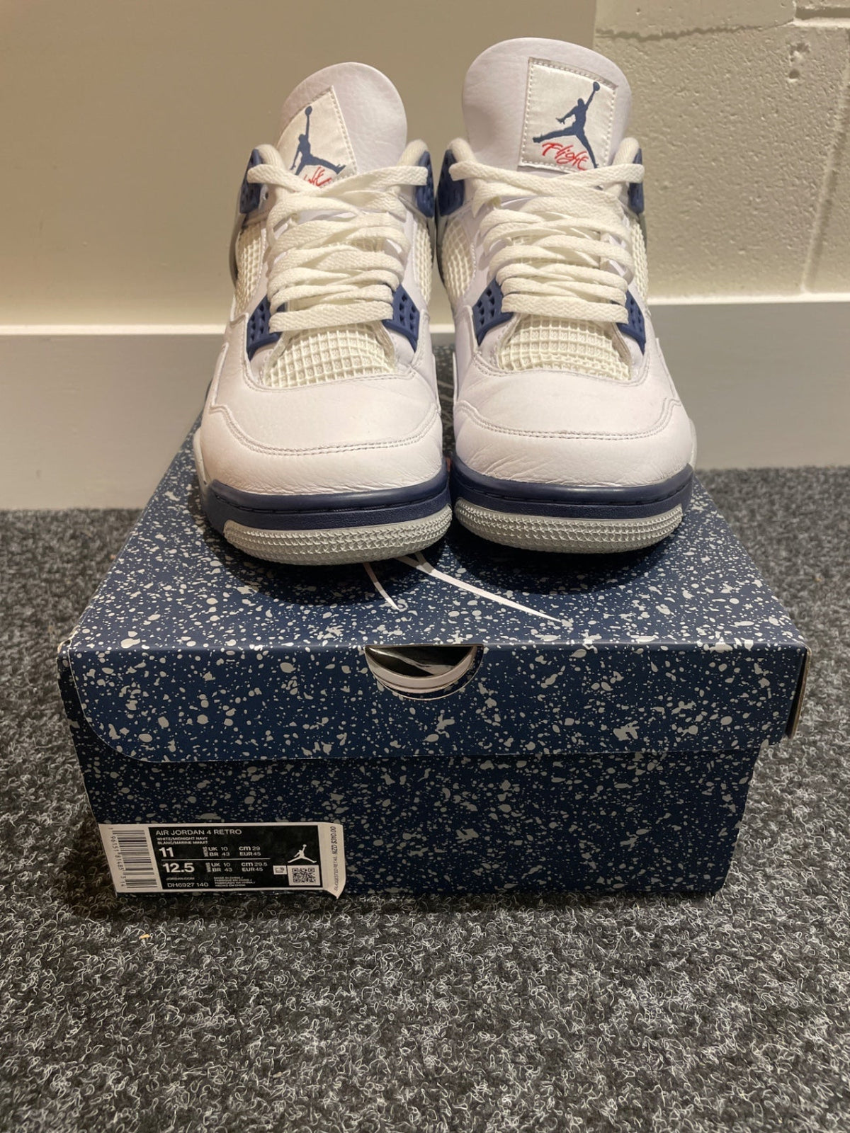 Jordan 4 Retro Midnight Navy - 11 US (12.5 Women&#39;s) - Im Your Wardrobe