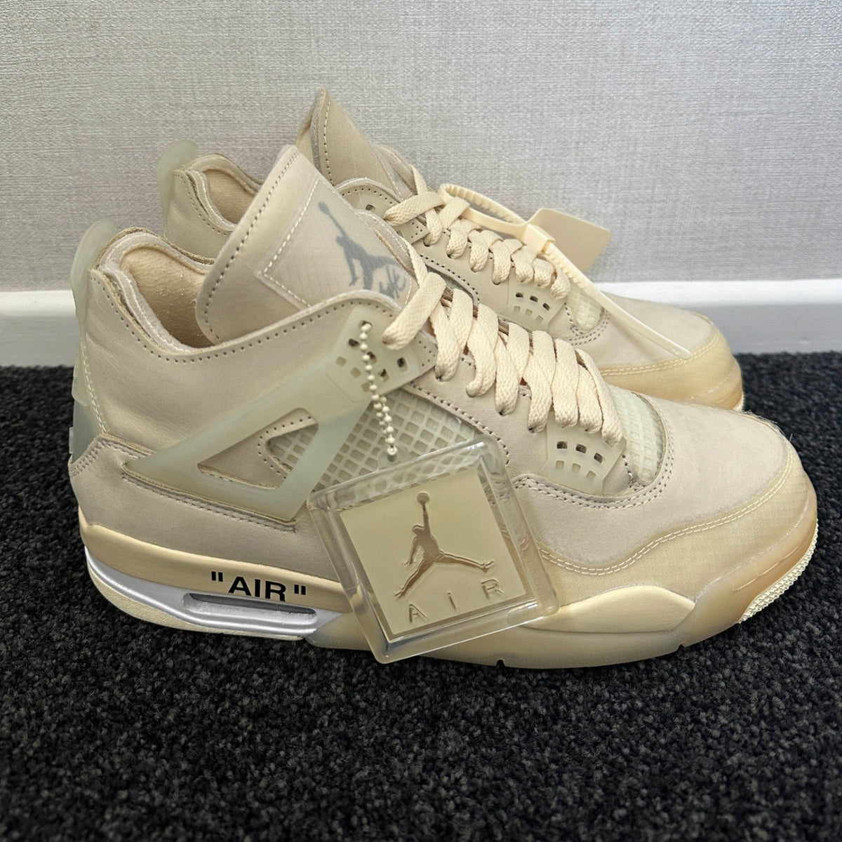 Jordan 4 Retro SP x Off - White &#39;Sail&#39; (W) - 8 US (9.5 Women&#39;s) - Im Your Wardrobe