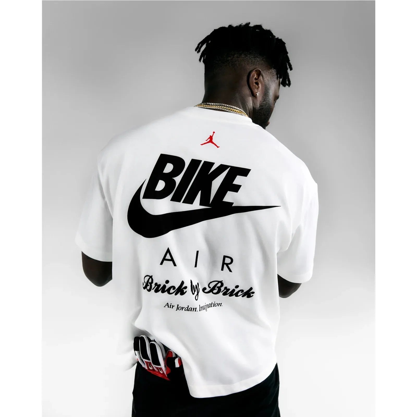 Jordan x Nigel Sylvester Brick Tee 'White' - Im Your Wardrobe