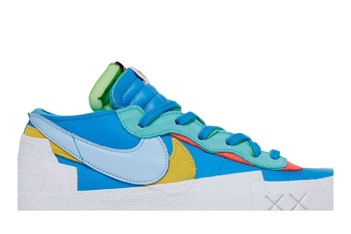 KAWS x sacai x Nike Blazer Low Neptune Blue - Im Your Wardrobe