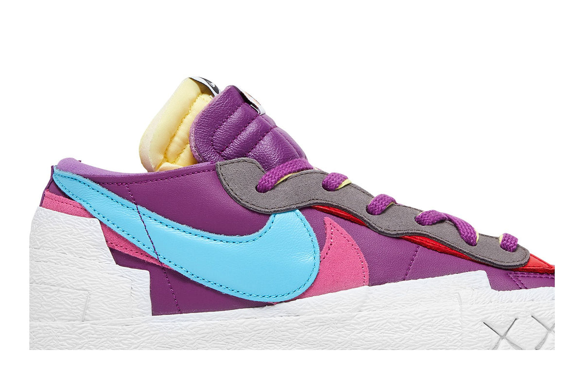 KAWS x sacai x Nike Blazer Low Purple Dusk - Im Your Wardrobe