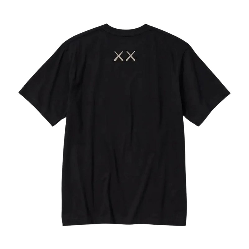 KAWS x Uniqlo UT Short Sleeve Graphic T-shirt (Asia Sizing) (Black) - Im Your Wardrobe