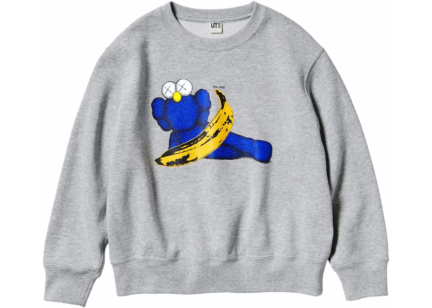 KAWS x Uniqlo Warhol Graphic 472951 Sweatshirt Gray - Im Your Wardrobe
