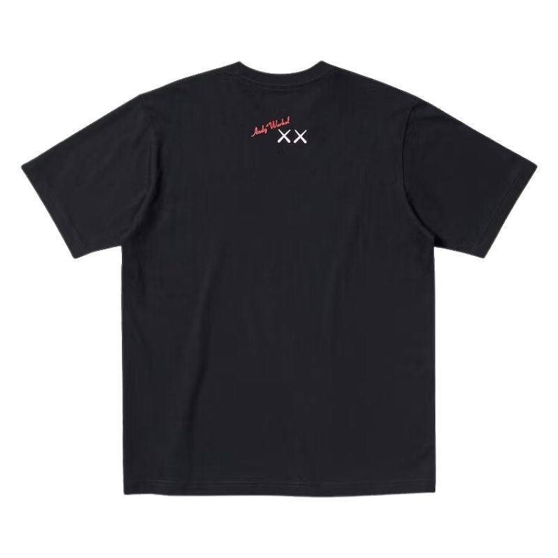 KAWS x Uniqlo Warhol T-Shirt (Black) - Im Your Wardrobe