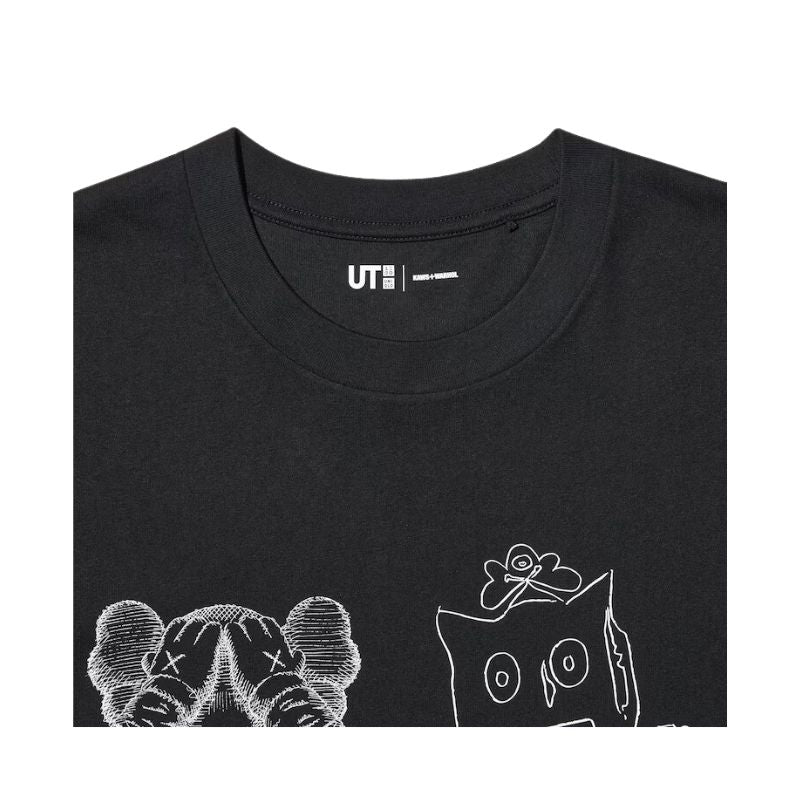 KAWS x Uniqlo Warhol T-Shirt (Black) - Im Your Wardrobe