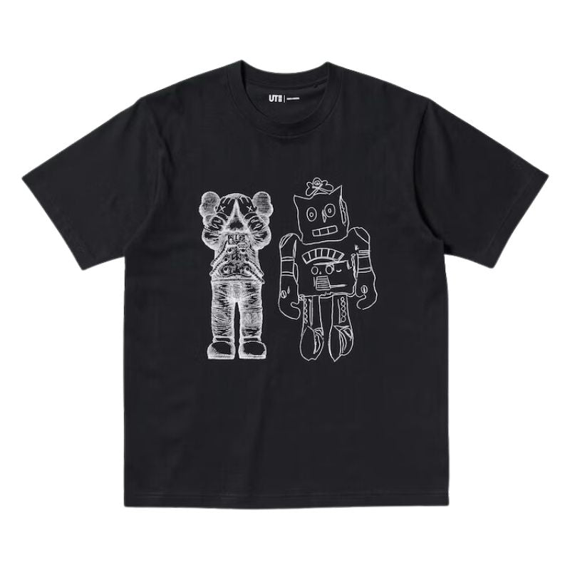 KAWS x Uniqlo Warhol T-Shirt (Black) - Im Your Wardrobe