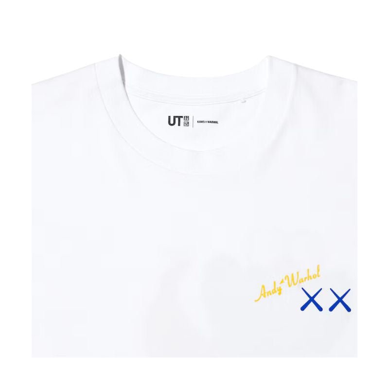 KAWS x Uniqlo Warhol T-Shirt (White) - Im Your Wardrobe