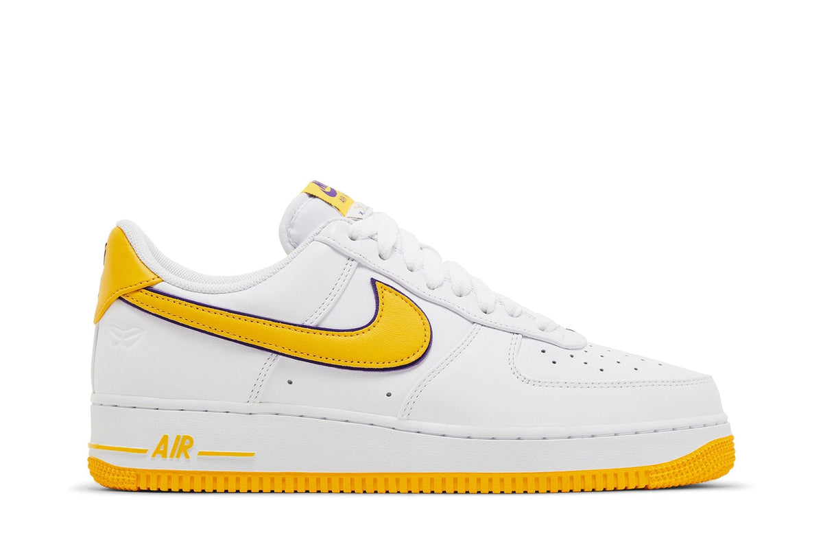 Kobe Bryant x Nike Air Force 1 Low Retro QS Lakers Home - Im Your Wardrobe