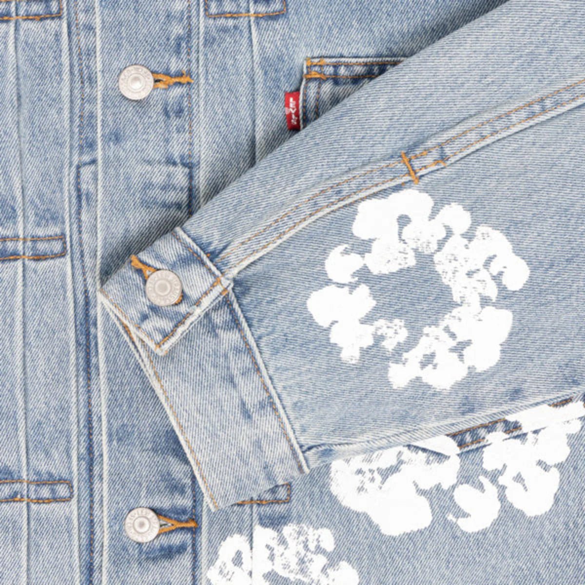 Levi&#39;s x Denim Tears Type II Trucker Jacket &#39;Blue&#39; (SS22) - Im Your Wardrobe