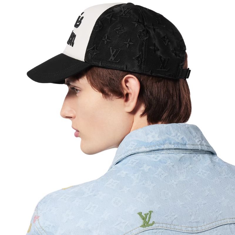 Louis Vuitton by Tyler, the Creator Mesh Signature Cap Black - Im Your Wardrobe