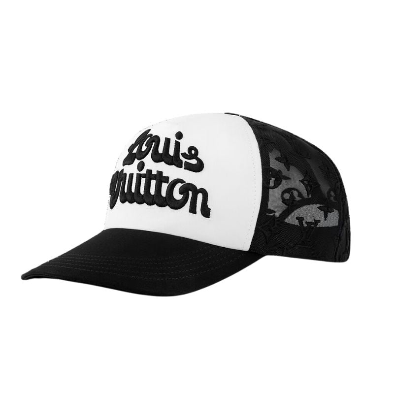 Louis Vuitton by Tyler, the Creator Mesh Signature Cap Black - Im Your Wardrobe