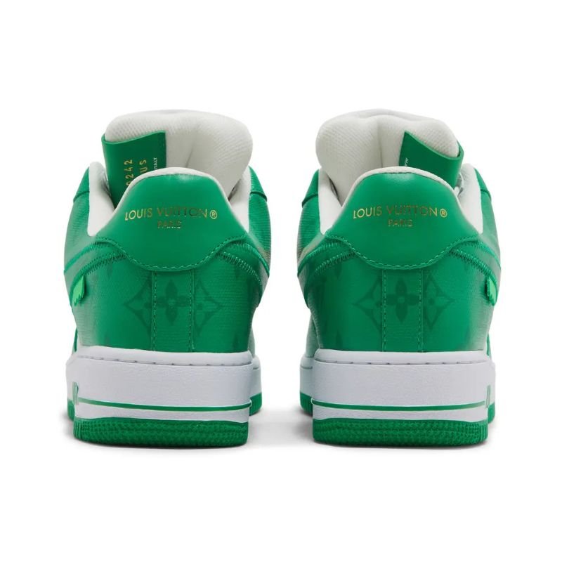 Louis Vuitton x Nike Air Force 1 Low By Virgil Abloh &#39;White Green&#39; - Im Your Wardrobe