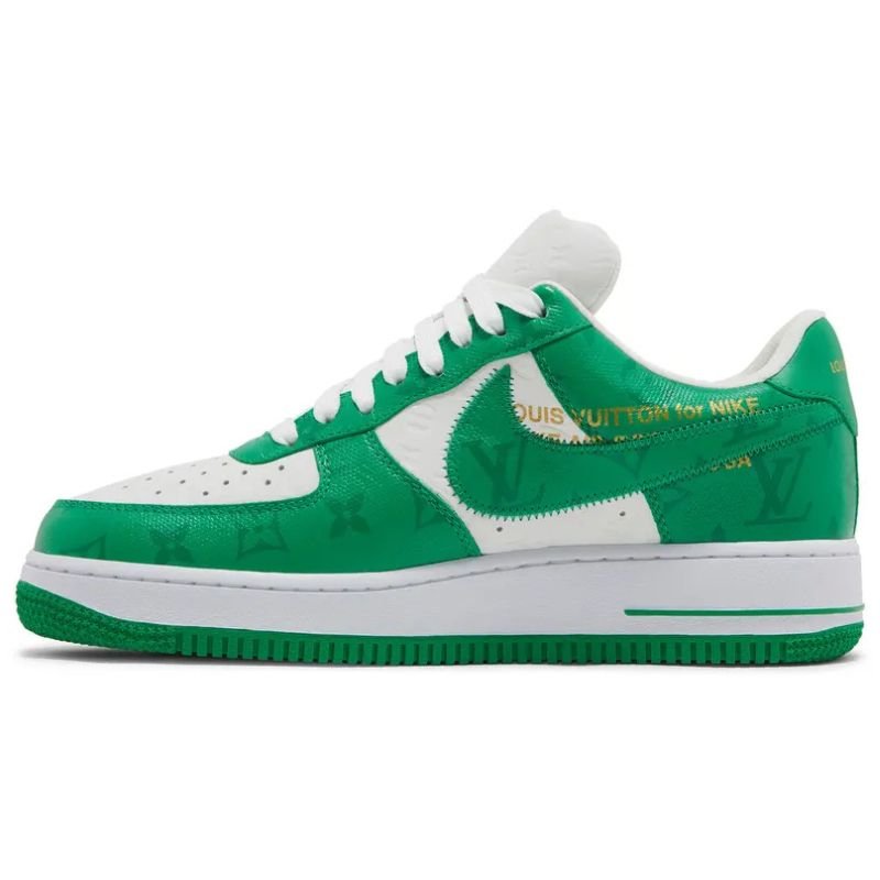 Louis Vuitton x Nike Air Force 1 Low By Virgil Abloh &#39;White Green&#39; - Im Your Wardrobe