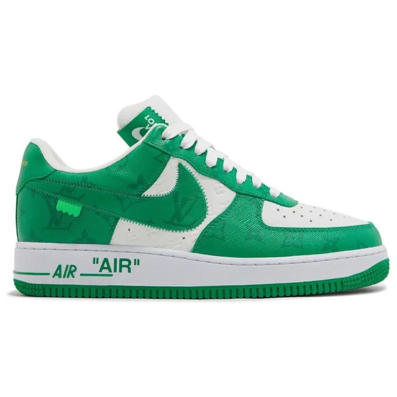 Louis Vuitton x Nike Air Force 1 Low By Virgil Abloh &#39;White Green&#39; - Im Your Wardrobe