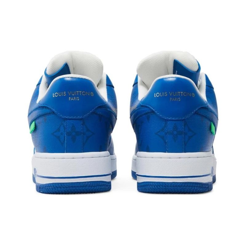 Louis Vuitton x Nike Air Force 1 Low By Virgil Abloh - White Royal - Im Your Wardrobe