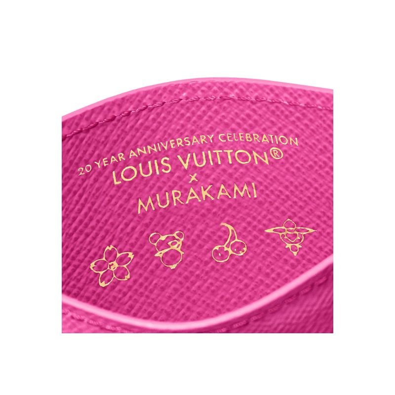 Louis Vuitton x Takashi Murakami Card Holder White Multicolored - Im Your Wardrobe