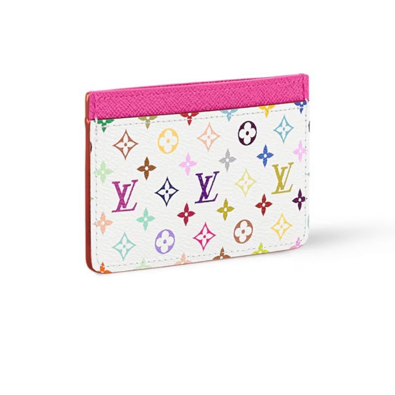 Louis Vuitton x Takashi Murakami Card Holder White Multicolored - Im Your Wardrobe