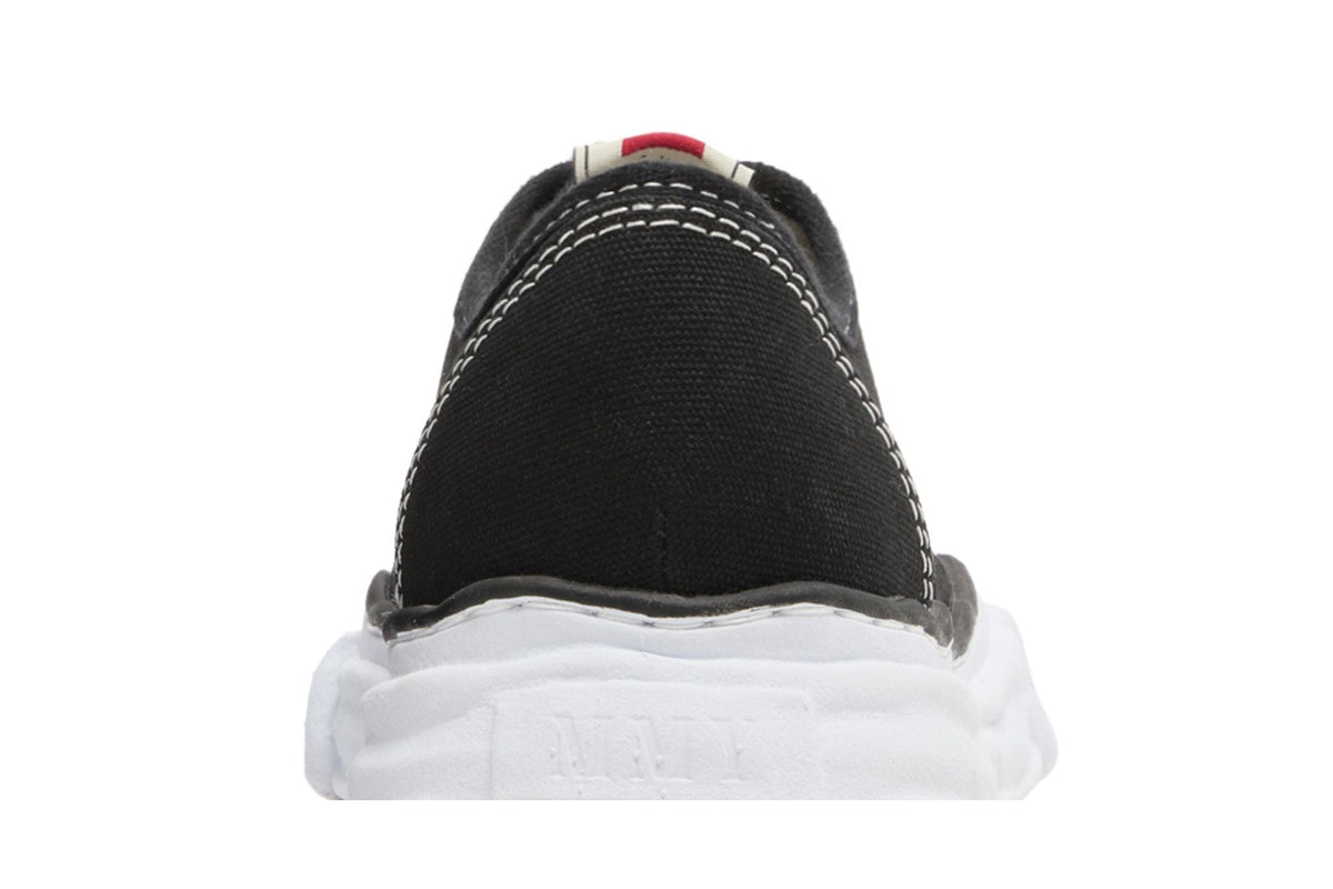 Maison Mihara Yasuhiro Baker OG Sole Canvas Low Black - Im Your Wardrobe