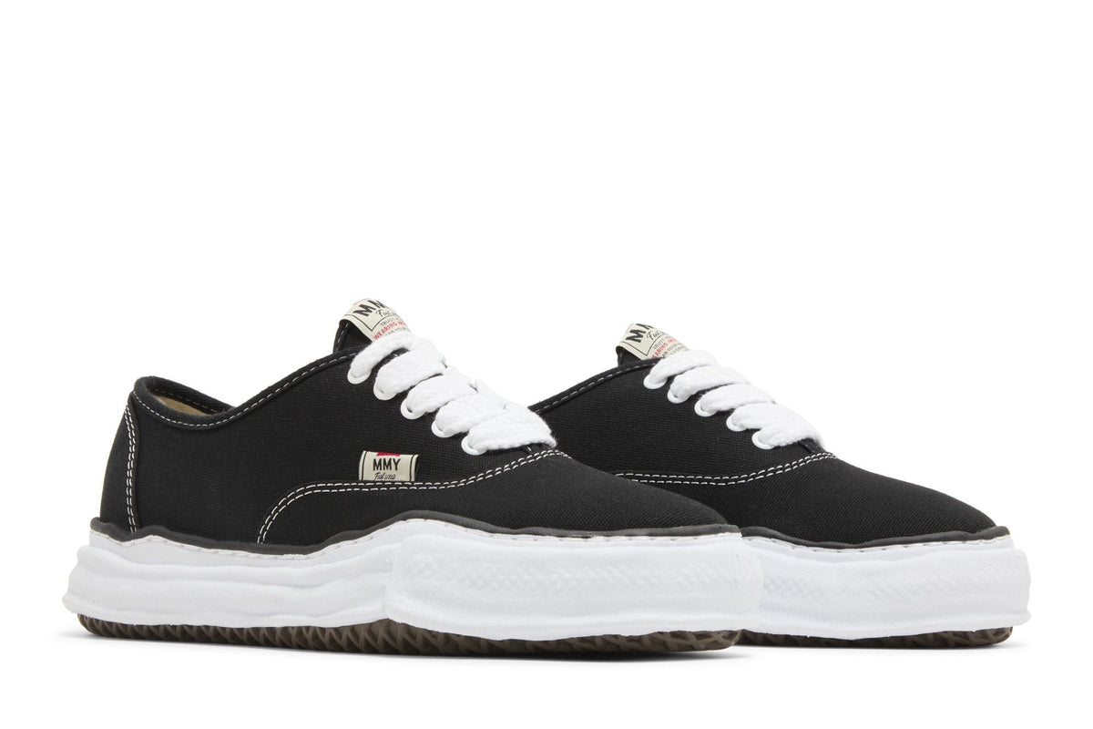 Maison Mihara Yasuhiro Baker OG Sole Canvas Low Black - Im Your Wardrobe
