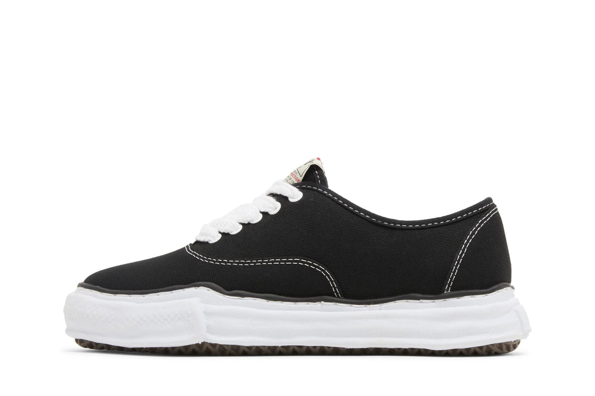 Maison Mihara Yasuhiro Baker OG Sole Canvas Low Black - Im Your Wardrobe