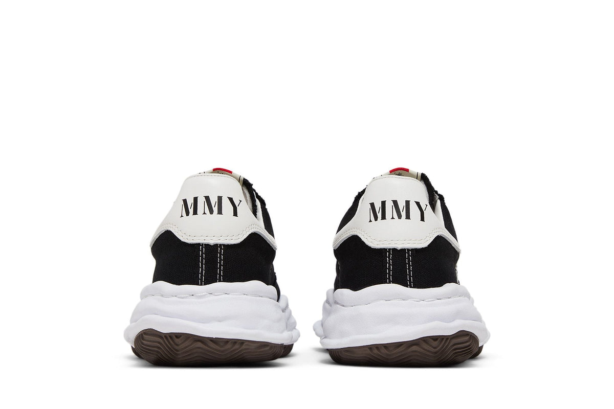 Maison Mihara Yasuhiro Blakey OG Sole Canvas Low Black White - Im Your Wardrobe