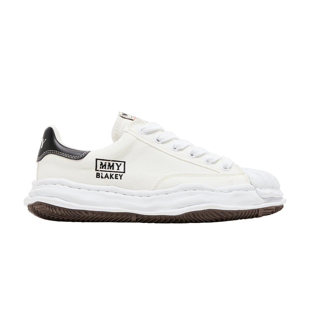 Maison Mihara Yasuhiro Blakey OG Sole Canvas Low White - Im Your Wardrobe