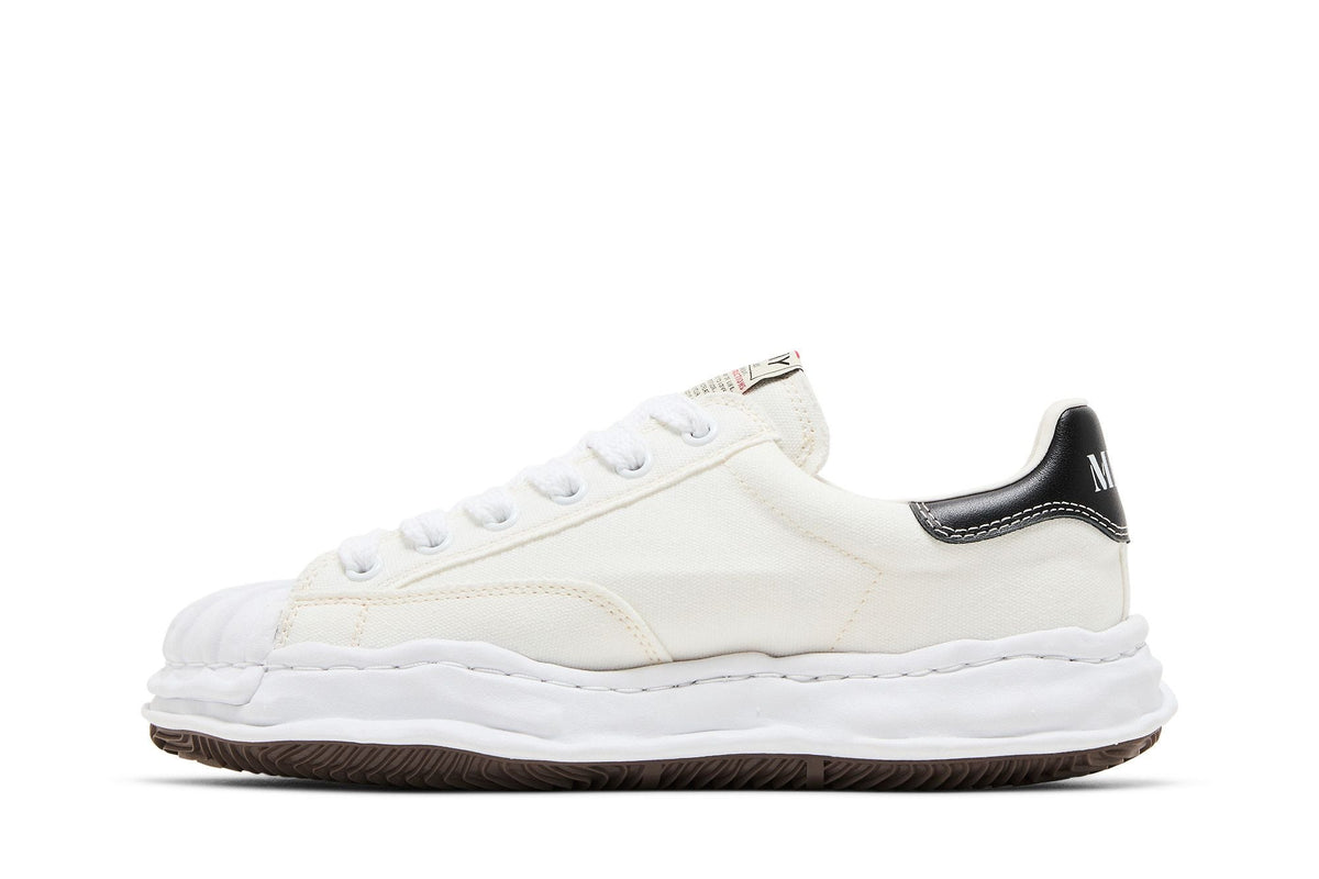 Maison Mihara Yasuhiro Blakey OG Sole Canvas Low White - Im Your Wardrobe