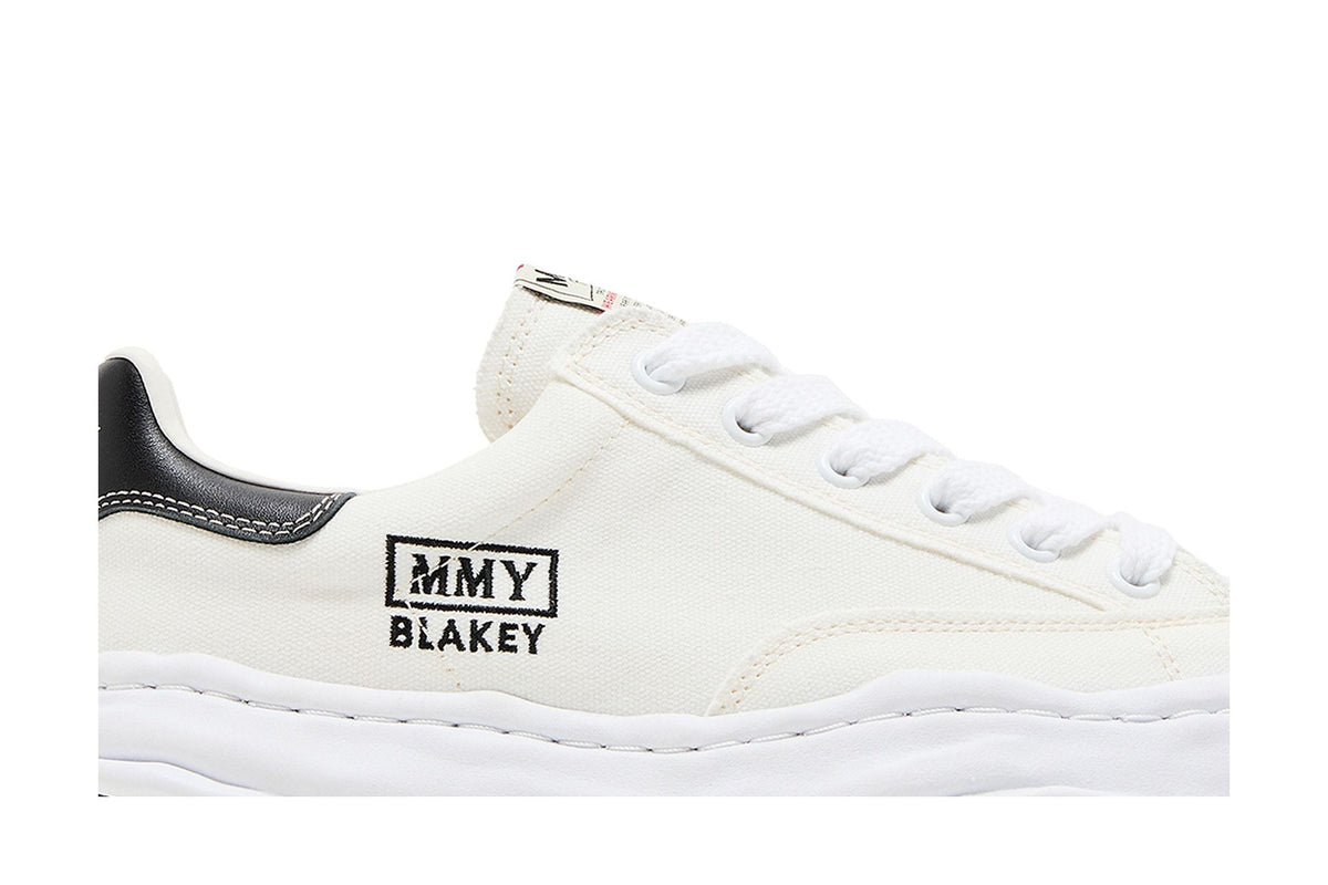 Maison Mihara Yasuhiro Blakey OG Sole Canvas Low White - Im Your Wardrobe