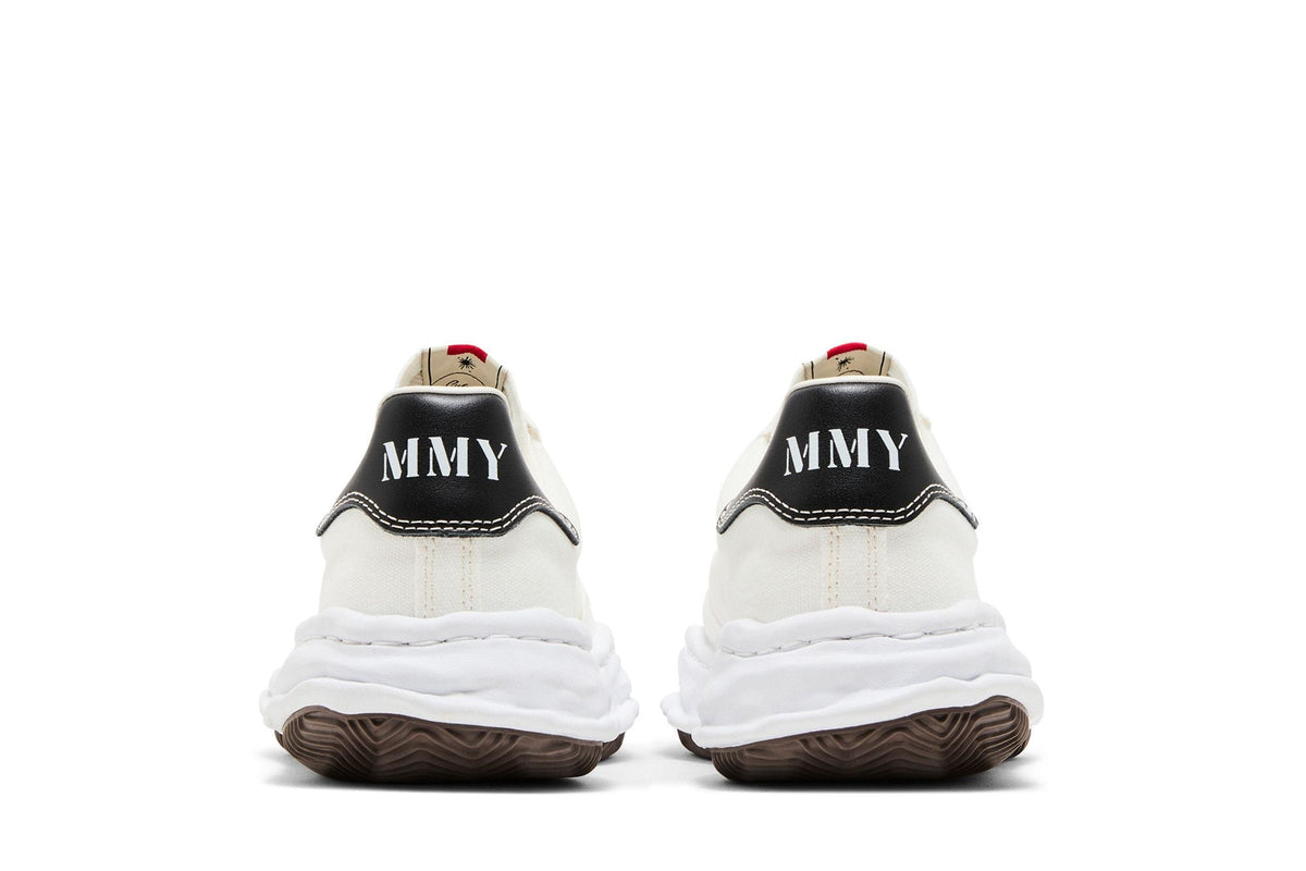 Maison Mihara Yasuhiro Blakey OG Sole Canvas Low White - Im Your Wardrobe