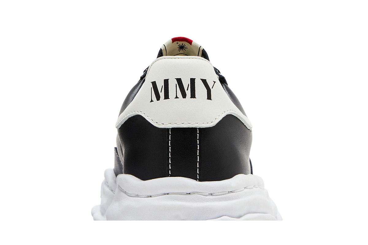 Maison Mihara Yasuhiro Blakey OG Sole Leather Low Black White - Im Your Wardrobe