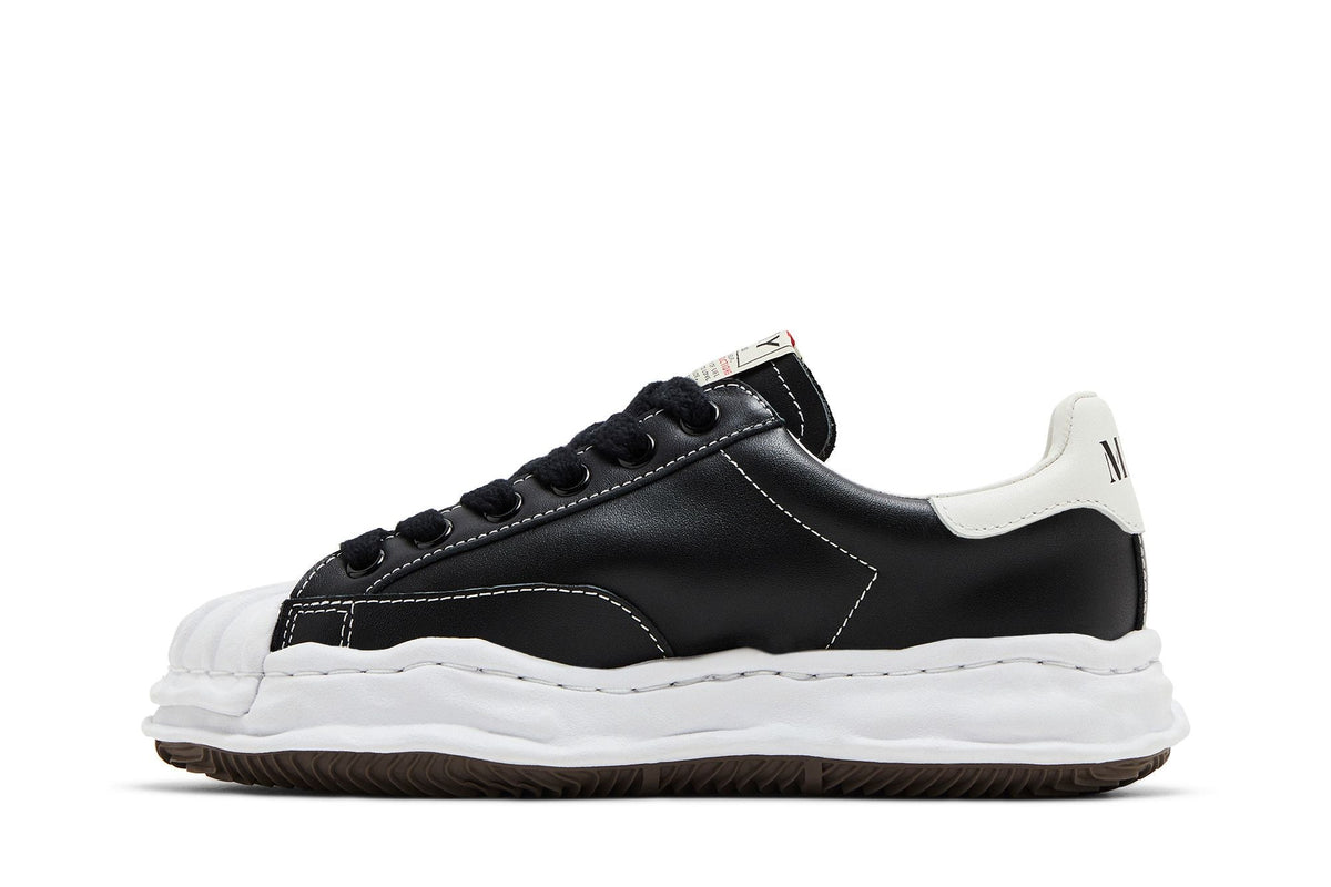 Maison Mihara Yasuhiro Blakey OG Sole Leather Low Black White - Im Your Wardrobe