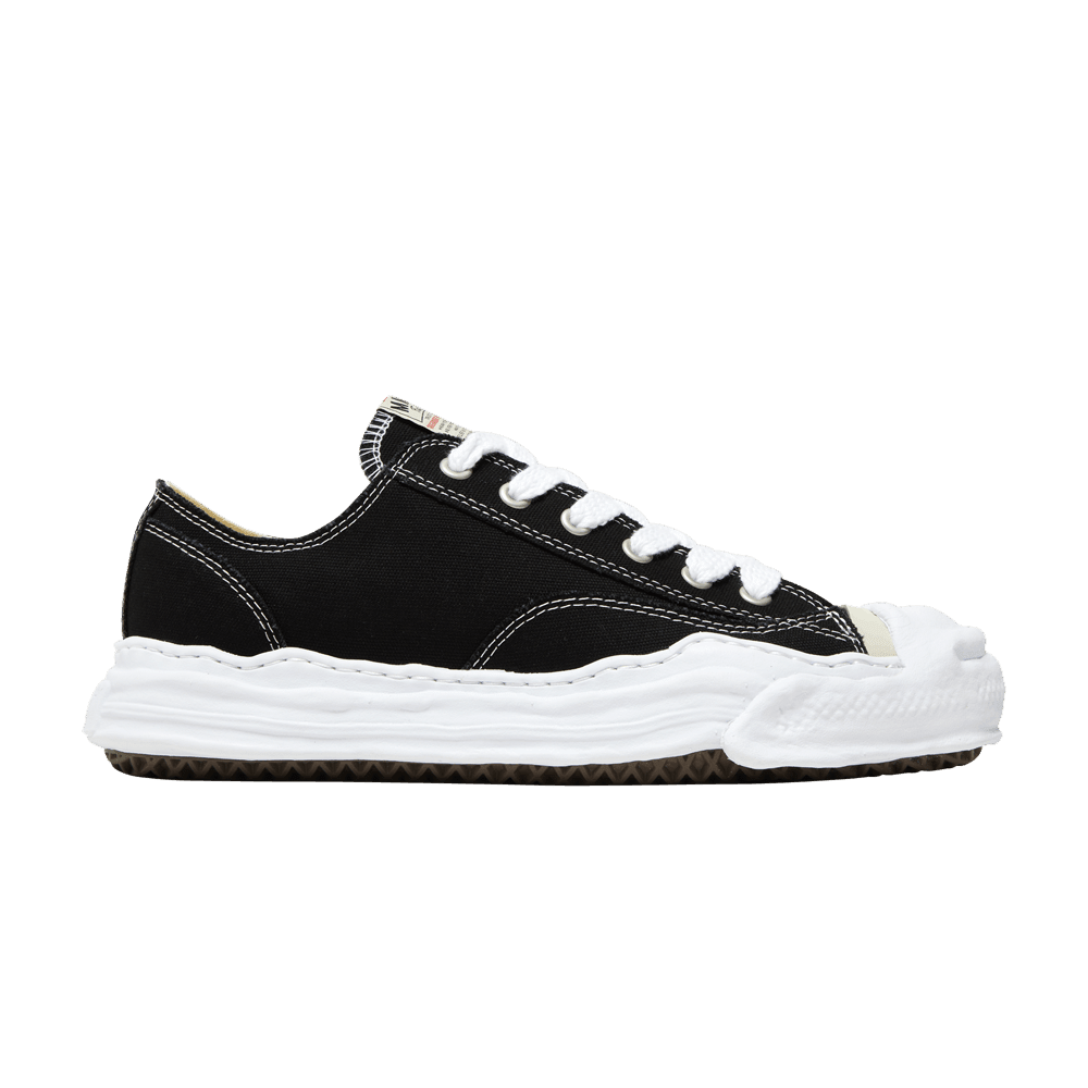 Maison Mihara Yasuhiro Hank OG Sole Canvas Low Black White - Im Your Wardrobe