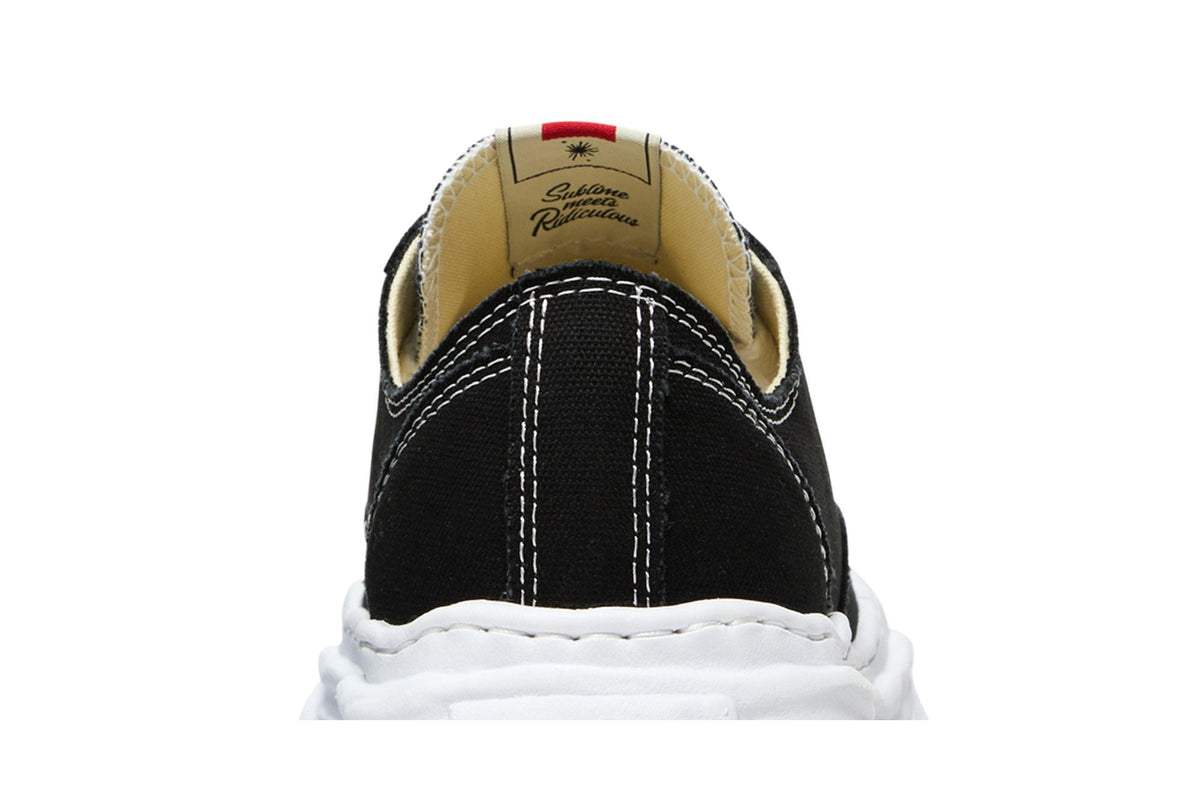 Maison Mihara Yasuhiro Hank OG Sole Canvas Low Black White - Im Your Wardrobe