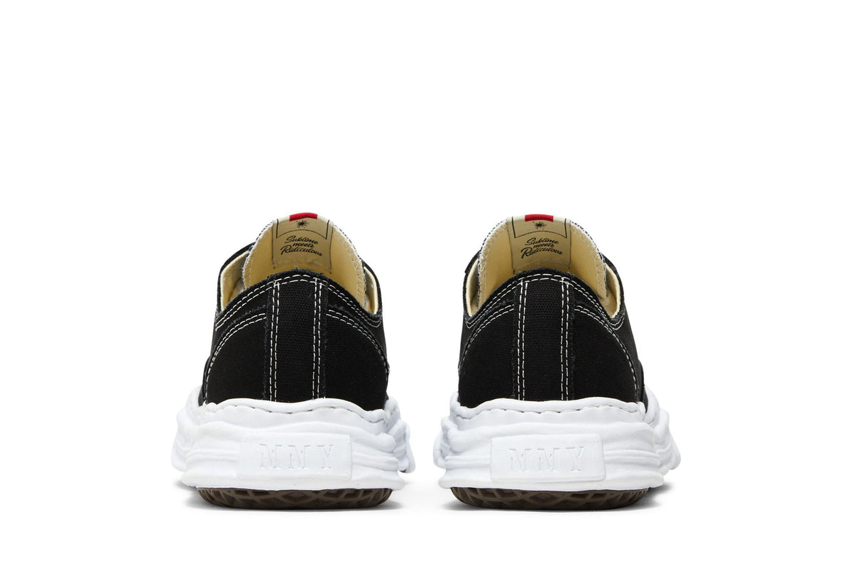 Maison Mihara Yasuhiro Hank OG Sole Canvas Low Black White - Im Your Wardrobe