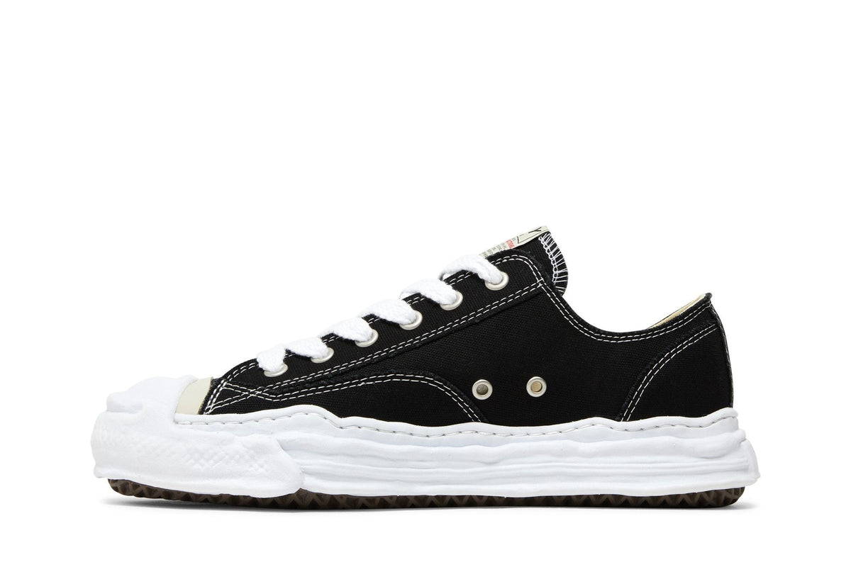 Maison Mihara Yasuhiro Hank OG Sole Canvas Low Black White - Im Your Wardrobe