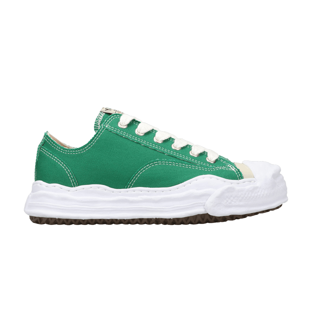 Maison Mihara Yasuhiro Hank OG Sole Canvas Low Clear Green - Im Your Wardrobe