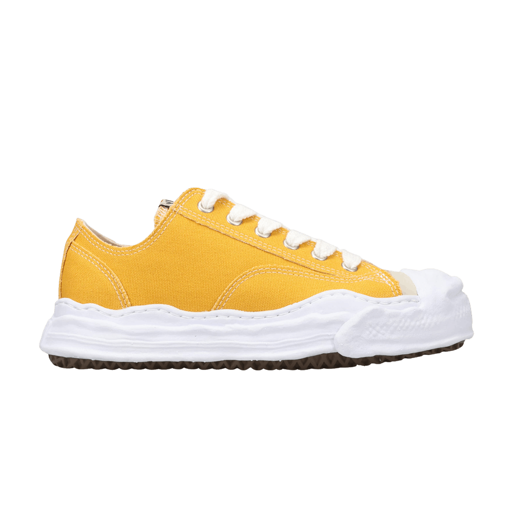 Maison Mihara Yasuhiro Hank OG Sole Canvas Low Yellow - Im Your Wardrobe