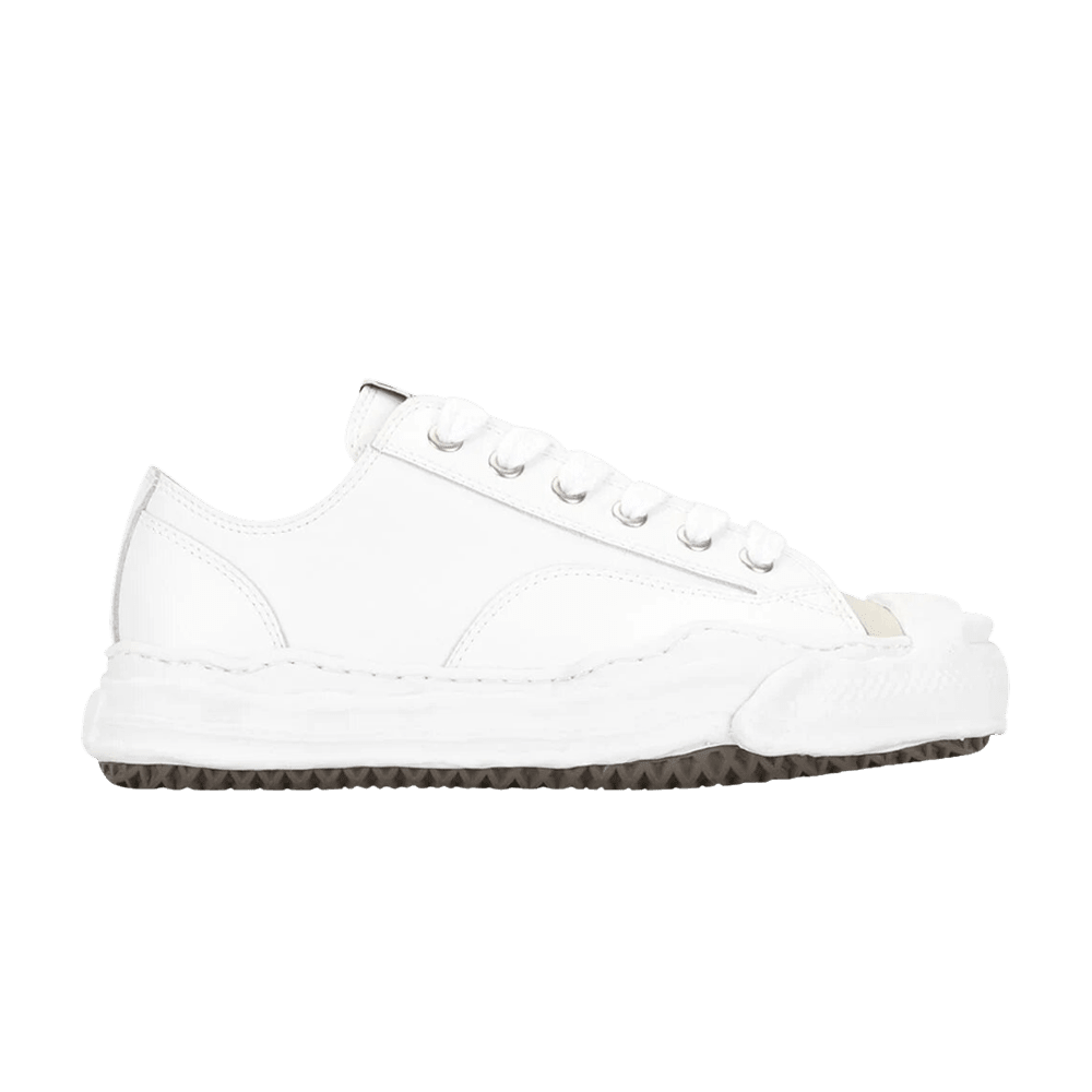 Maison Mihara Yasuhiro Hank OG Sole Leather Low White - Im Your Wardrobe