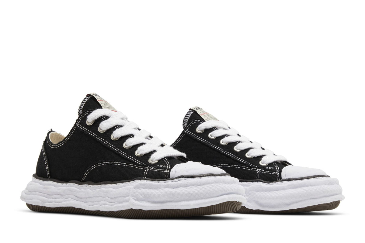 Maison Mihara Yasuhiro Peterson 23 OG Sole Canvas Low Black White - Im Your Wardrobe