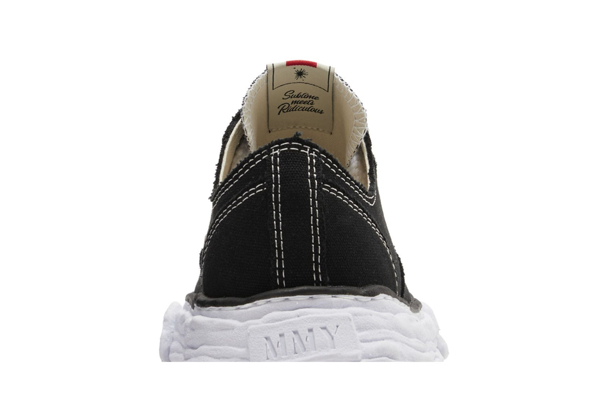 Maison Mihara Yasuhiro Peterson 23 OG Sole Canvas Low Black White - Im Your Wardrobe
