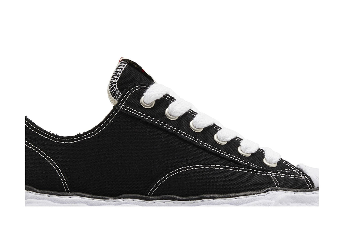 Maison Mihara Yasuhiro Peterson 23 OG Sole Canvas Low Black White - Im Your Wardrobe
