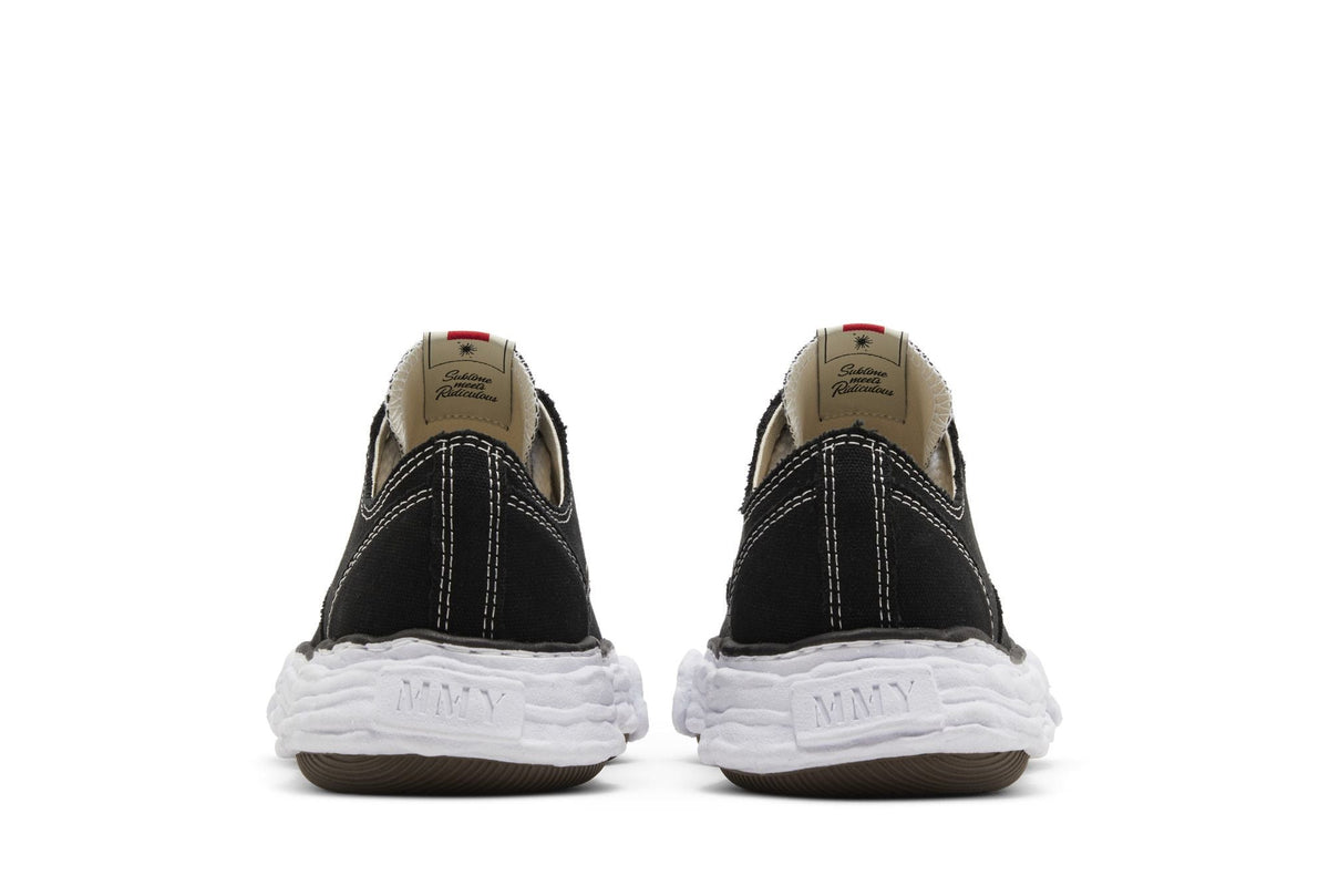 Maison Mihara Yasuhiro Peterson 23 OG Sole Canvas Low Black White - Im Your Wardrobe