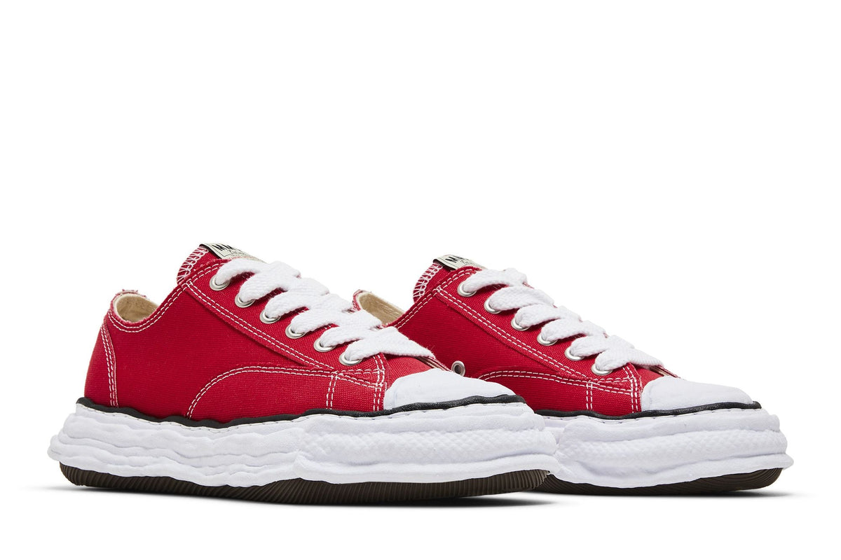 Maison Mihara Yasuhiro Peterson 23 OG Sole Canvas Low Red - Im Your Wardrobe