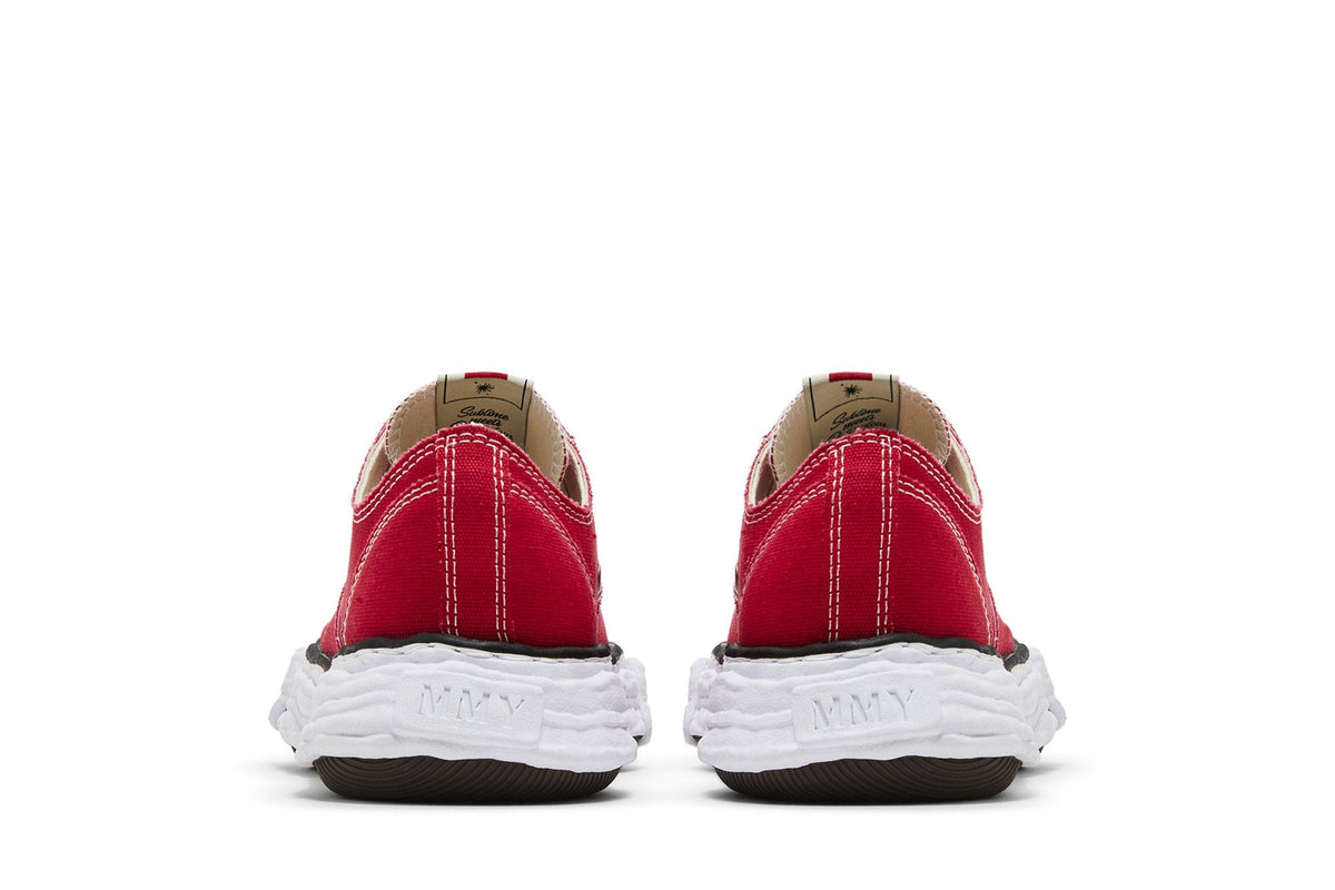 Maison Mihara Yasuhiro Peterson 23 OG Sole Canvas Low Red - Im Your Wardrobe