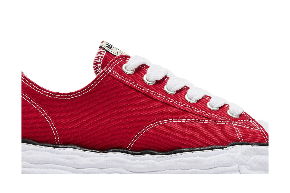 Maison Mihara Yasuhiro Peterson 23 OG Sole Canvas Low Red - Im Your Wardrobe