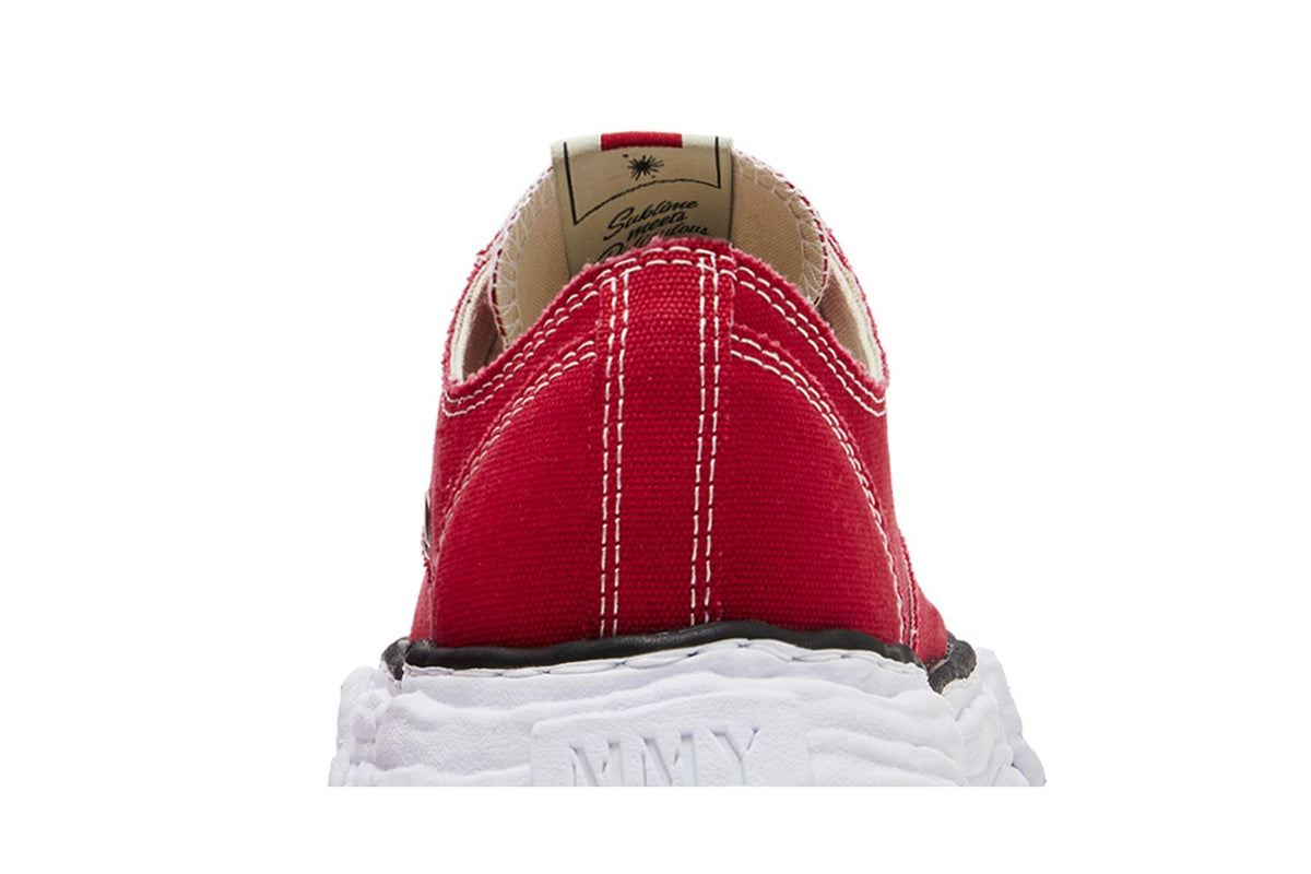 Maison Mihara Yasuhiro Peterson 23 OG Sole Canvas Low Red - Im Your Wardrobe