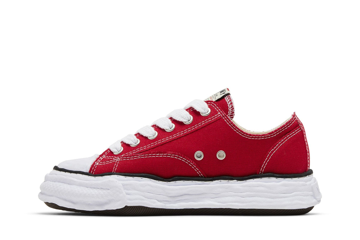Maison Mihara Yasuhiro Peterson 23 OG Sole Canvas Low Red - Im Your Wardrobe
