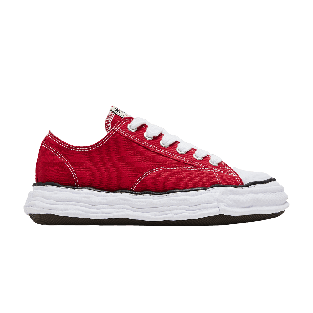 Maison Mihara Yasuhiro Peterson 23 OG Sole Canvas Low Red - Im Your Wardrobe