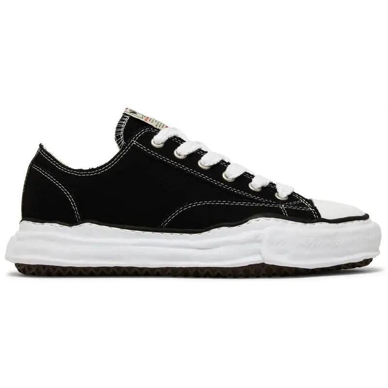 Maison Mihara Yasuhiro Peterson OG Sole Canvas Low Black - Im Your Wardrobe